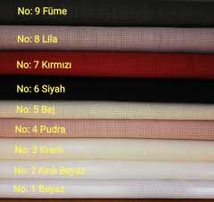 Etamin Kumaşı 01 Beyaz 1 Metre