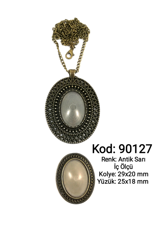 Kolye Yüzük Seti 90127