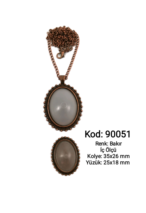 Kolye Yüzük Seti 90051