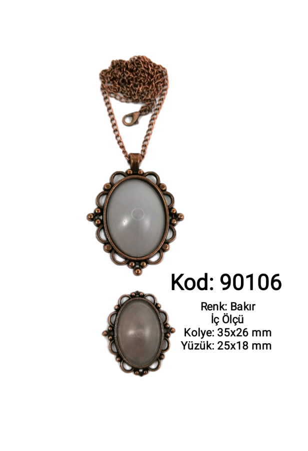 Kolye Yüzük Seti 90106