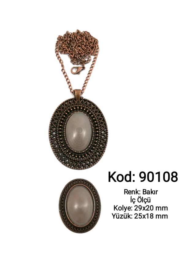 Kolye Yüzük Seti 90108