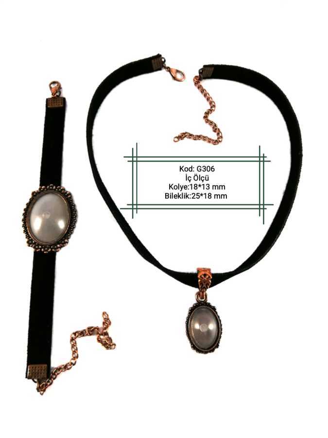 Choker Kolye Bileklik Takımı G306