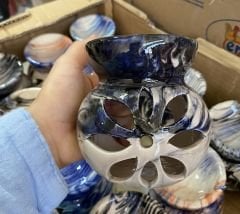 60 adet seramik buhurdanlık