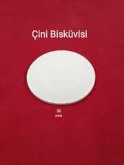 58 mm Yuvarlak El Aynası Çini Bisküvisi